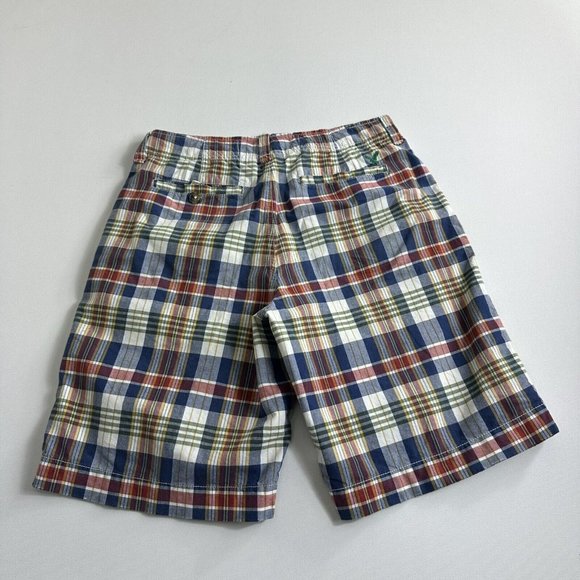 VTG American Eagle Outfitters Mens Longer Length Shorts Size 30 Multicolor Plaid - Picture 3 of 9